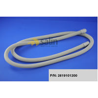 Genuine Discharge Hose Assembly(outer). for Beko Washing Machines P/N 2819101200