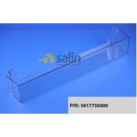 Genuine Printed Door Shelf Ff 70cm 100mm Gr Bk for Beko Fridges & Freezers P/N 5917750300