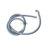 Genuine Hoover Washing Machine Drain Hose 2.5M – with 90 Degree Bend 92137314