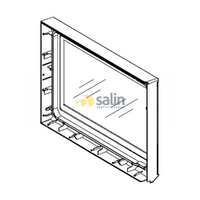 Door ‘a’ Front Frame & Screen for Panasonic Microwave Ovens | PN: F302A9M50SQP