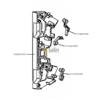 Door Hook Lever C for Panasonic Microwave Ovens | PN: F31389X70EP