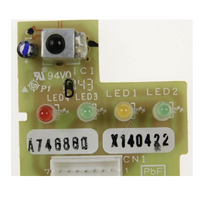 PANASONIC Indoor Air Conditioner Indicator Printed Circuit Board(PCB) | Spare Part No: CWA746860