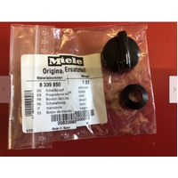 MIELE Cooktop Knob 38mm - Black | Spare Part No: 8339850