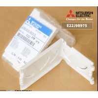 MITSUBISHI ELEC AIRCON INDOOR CORNER BOX FACIA | SPARE PART NO: E22J98975