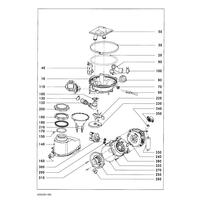 GENUINE MIELE DISHWASHER PUMP HOUSING- | SPARE PART NO: 5011733