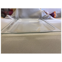 GENUINE MIELE OVEN GLASS TRAY 455mm x 353mm-H4060BM | SPARE PART NO: 11514090 AND 10141820