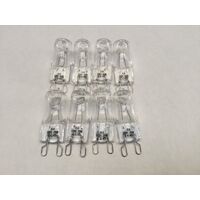 8 x 25W Delonghi Oven Halogen Lamp Light Bulb Globe DE605MS DE605MW