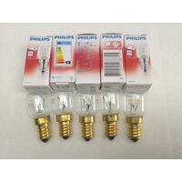 5 x Chef 627 Classic Electric Wall Oven Lamp Light Bulb Globe EGC627S EGC627S*01