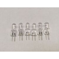 6 x Fisher & Paykel Oven Halogen Lamp Light Bulb Globe OB76SDEPM1 FP AA 80654-A