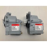 2 x Genuine Samsung Washing Machine Water Drain Pump WW75H5400EW WW75H5400EW/SA