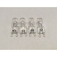 4x Whirlpool Oven Halogen Lamp Light Bulb Globe AKZM654IX6 AKZM654IX7 AKZM654IX8