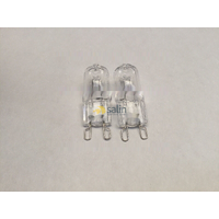 2x Whirlpool Oven Halogen Lamp Light Bulb Globe AKZM654IX3 AKZM654IX4 AKZM654IX5