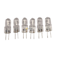 6x Neff Rangehood Halogen Lamp Light Bulb Globe|Suits: Neff D5655X0/01