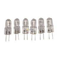 6x Ariston Rangehood Halogen Lamp Light Bulb Globe|Suits: Ariston RHB9IX