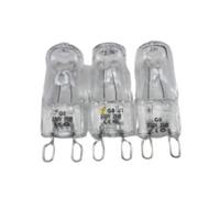 3x Bosch Microwave Halogen Lamp Light Bulb Globe|Suits: Bosch HMT35M653A/01