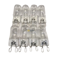 8x Bosch Microwave Halogen Lamp Light Bulb Globe|Suits: Bosch HMT35M653A/01