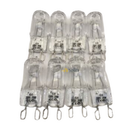 8x Siemens Oven Halogen Lamp Light Bulb Globe|25W|Suits: Siemens HB58AU560A/10