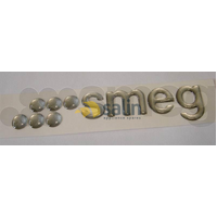 Genuine Adhesive Smeg Logo 82mm Approx for Smeg Appliances | Part No: 92849B475