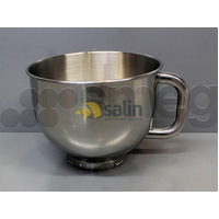 Genuine Stainless Steel Mixer Bowl for Smeg Appliances | Suits SMF01CRUK | Spare Part No: SMB401