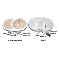 Genuine Element Oval 2200w Under Ceramic For Simpson Spare Part No: 55671