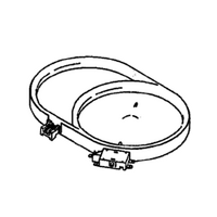 Genuine Element Radiant D170 X 265mm 2200w For Simpson Spare Part No: 3740639319