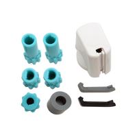 Genuine Knob Single- Universal Kit White, 30mm Skirt For Simpson Spare Part No: UK-30W1