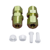 Genuine Coupling Kit Brass 1/4 X 1/4 Water Tube For Simpson Spare Part No: WF004