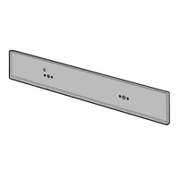 Genuine Panel Control & Clips For Simpson Spare Part No: 0038012419