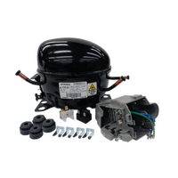 Genuine Compressor R600a Emb66clc Embraco Has Electrics For Simpson Spare Part No: 1453905K