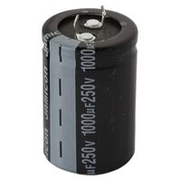 HSW SERIES ELECTROLYTIC Capacitor - Low Leakage | Value: 10000 µF | Tolerance: %20 | Size: 35mm x 72mm | 100V | For Hobby | For PCB | For TV