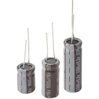 LONG LIFE ELECTROLYTIC CAPACITOR | Value: 1000 µF | Size: 9mm x 14mm | 10V | For Hobby | For PCB | For TV