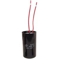 CYLINDER TYPE MOTOR START | Value: 100 µF | Size: 52mm x 115mm | 350Vac | For Hobby | For PCB