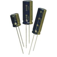 TX ELECTROLYTIC HIGH-RIPPLE Capacitor | Value: 100 µF | Tolerance: %20 |  Size: 16mm x 32mm | 250V | For Hobby | For PCB | For TV