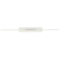 10 W Wire Wound Ceramic Resistor Resistance | Value: 0.12 Ohm | Tolerance: %5 | Size: 48mm x 9.5mm | 750V (Vmax) | For Hobby | For PCB | For TV