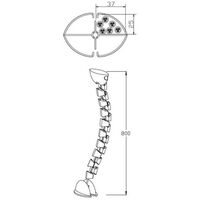 SPINE TOP SCREW MOUNT, WEIGHTED BASE 