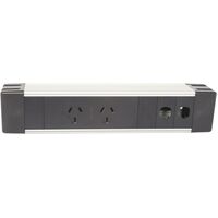 Powerbox 45 - 2x GPO + 2x Clipsal cutouts (Qikfit) Mounting Bracket not supplied | To Provide Power Connection   