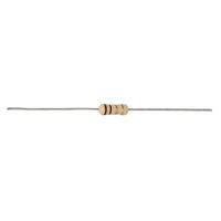 1 W Carbon Resistor Resistance | Value: 0.22 Ohm | Tolerance: %5 | Size: 11mm x 4.5mm | 1000V (Vmax) | For Hobby | For PCB | For TV