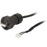 USB 2.0 PLUG SCREW 3M LEAD 