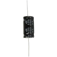 NON POLARISED AXIAL ELECTROLYTIC Capacitor | Value: 470 µF | Size: 22mm x 50mm | 100V | For Hobby | For PCB | For TV 