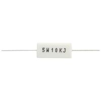 5 W Wire Wound Ceramic Resistor Resistance | Value: 0.12 Ohm | Tolerance: %5 | Size: 22mm x 10mm | 350V (Vmax) | For Hobby | For PCB | For TV