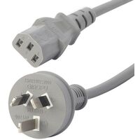 POWER LEADS IEC C13 - GREY 