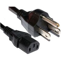 IEC C13 TO 3 PIN US PLUG 