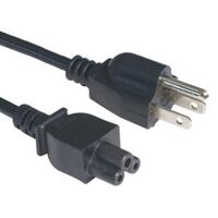 IEC C5 TO US PLUG - CLOVER LEAF 