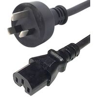 IEC C15 KEYWAY TO MAINS PLUG - HIGH TEMP 