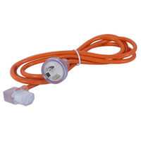 POWER LEADS IEC C13 LEFT ANGLE TO MAINS PLUG 