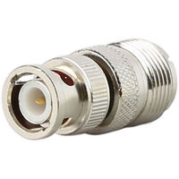 UHF SOCKET SO239 TO BNC PLUG 