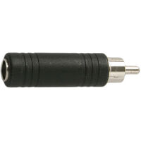 6.35MM MONO SOCKET TO RCA PLUG 