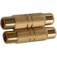 RCA SOCKET TO RCA SOCKET GOLD PLATED 