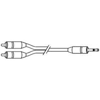 RCA TO PHONO SPLITTER MONO 