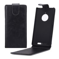 CRAZY HORSE TEXTURE VERTICAL LEATHER CASE 